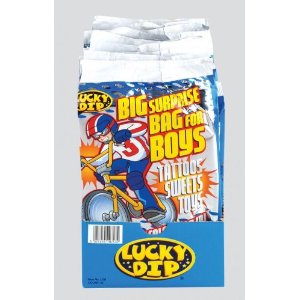 24 x LUCKY DIP BAGS FOR BOYS